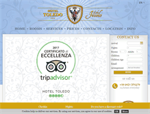 Tablet Screenshot of hoteltoledo.it